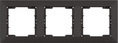 

Рамка для выключателей и розеток, Candela 2125-800-1384