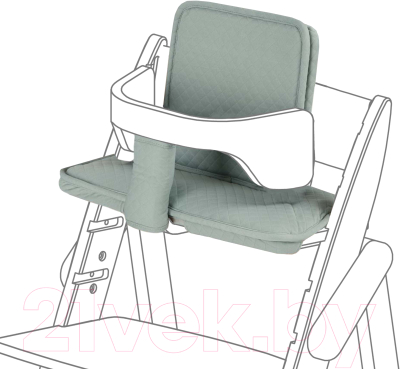 Набор чехлов для стульчика ABC Design Moji by Cushion Set (Yippy Mint)