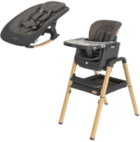 Стульчик для кормления Tutti Bambini High Chair Nova Complete (Grey/Oak) - 