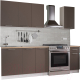 Кухонный гарнитур Mebel-Ars Адель 2.1м (коричневый темный) - 