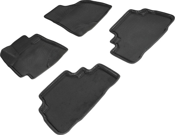 Изображение товара Комплект ковриков для авто Seintex 96404 (черный)