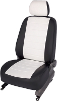 Комплект чехлов для сидений Seintex 91884 (бело-черный) - 