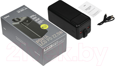 Портативное зарядное устройство TFN Porta 50000mAh / TFN-PB-315-BK (черный)