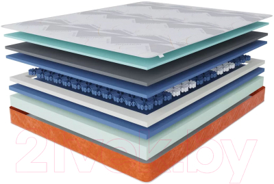 Изображение товара Матрас Stolline Орион Warmer 180x200 (в скрутке, в чехле)