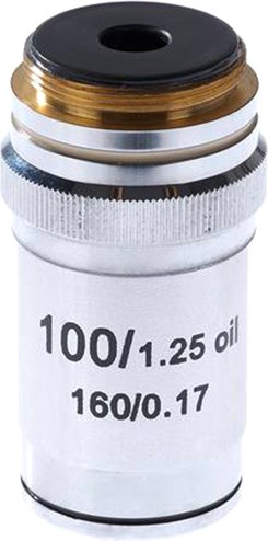 Объектив для микроскопа Veber 100/1.25ми 160/0.17 М 1 / 10582