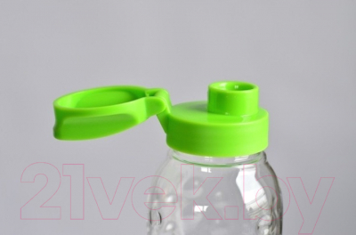 Бутылка для воды Curver 822962 (прозрачный/зеленый)