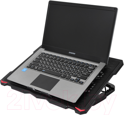 Подставка для ноутбука Digma D-NCP180-5 (черный)