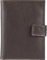Обложка на паспорт Poshete 604-077M-BRW (коричневый) - 