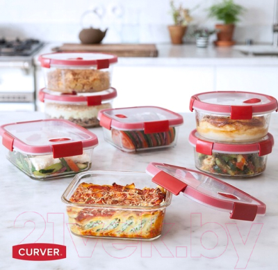 Контейнер Curver Smart Cook / 248682 (красный)