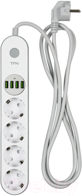 Сетевой фильтр TFN Power 6 (белый)