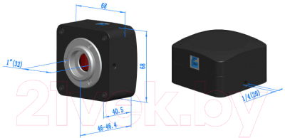 Камера цифровая для микроскопа ToupCam E3ISPM05000KPA / 28484