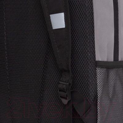 Школьный рюкзак Grizzly RB-451-7 (серый/черный)