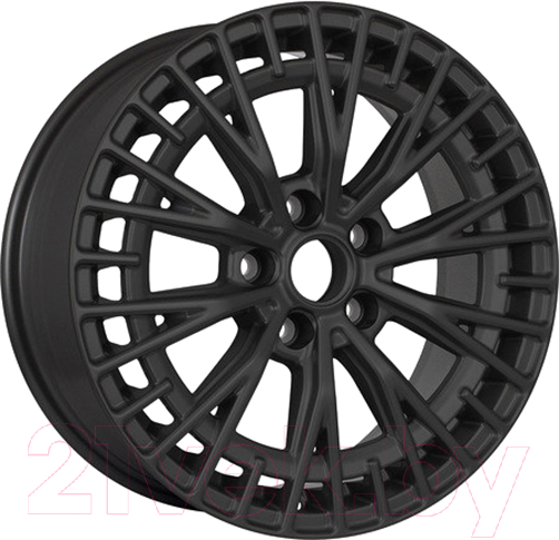 Литой диск KDW KD1730 (КС1098-15) 17x7" 5x114.3мм DIA 67.1мм ET 45мм (Matt Black Painted)