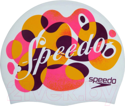 Шапочка для плавания Speedo Printed Silicone Cap JU 8-0838615950 5950