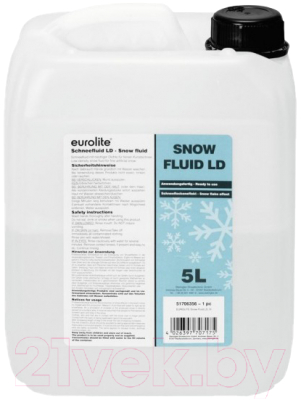 Жидкость для генератора снега Eurolite Snow Fluid LD (5л)