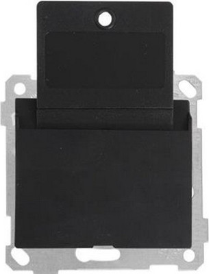 Выключатель Mutlusan Rita 2200-450-0184 (черный матовый) - 