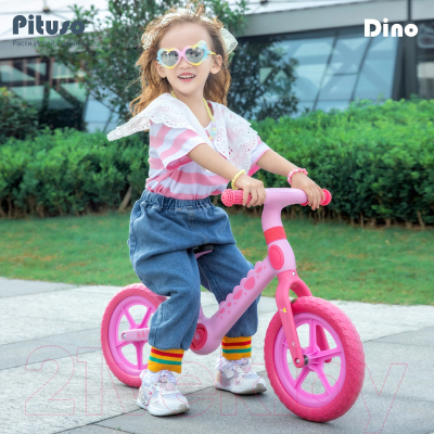 Беговел Pituso Dino / QW-BB001-Pink (розовый)