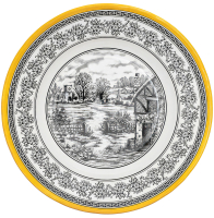 Тарелка столовая глубокая Grace By Tudor England Halcyon GR01-23.3SPL - 