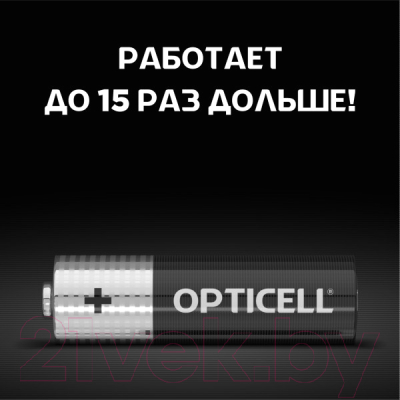 Комплект батареек Opticell AA (4шт)
