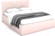 Каркас кровати Rivalli Бьянка 140x200 (Newtone Flamingo) - 