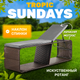 Шезлонг Sundays Tropic KM230812-11R - 