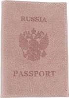 Обложка на паспорт Poshete 604-117K/NPK-PHG (розовый) - 