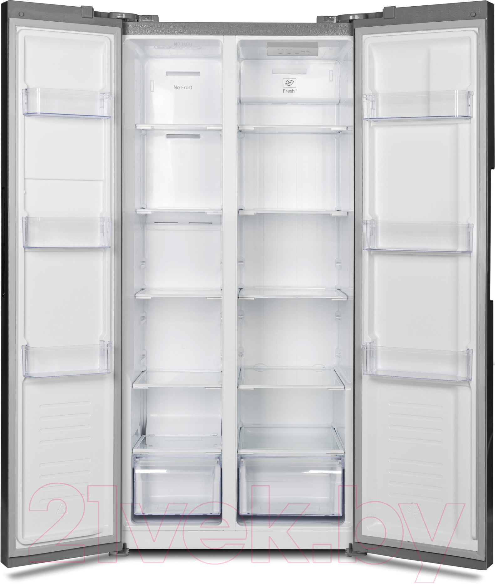 Холодильник с морозильником Hyundai CS4502F