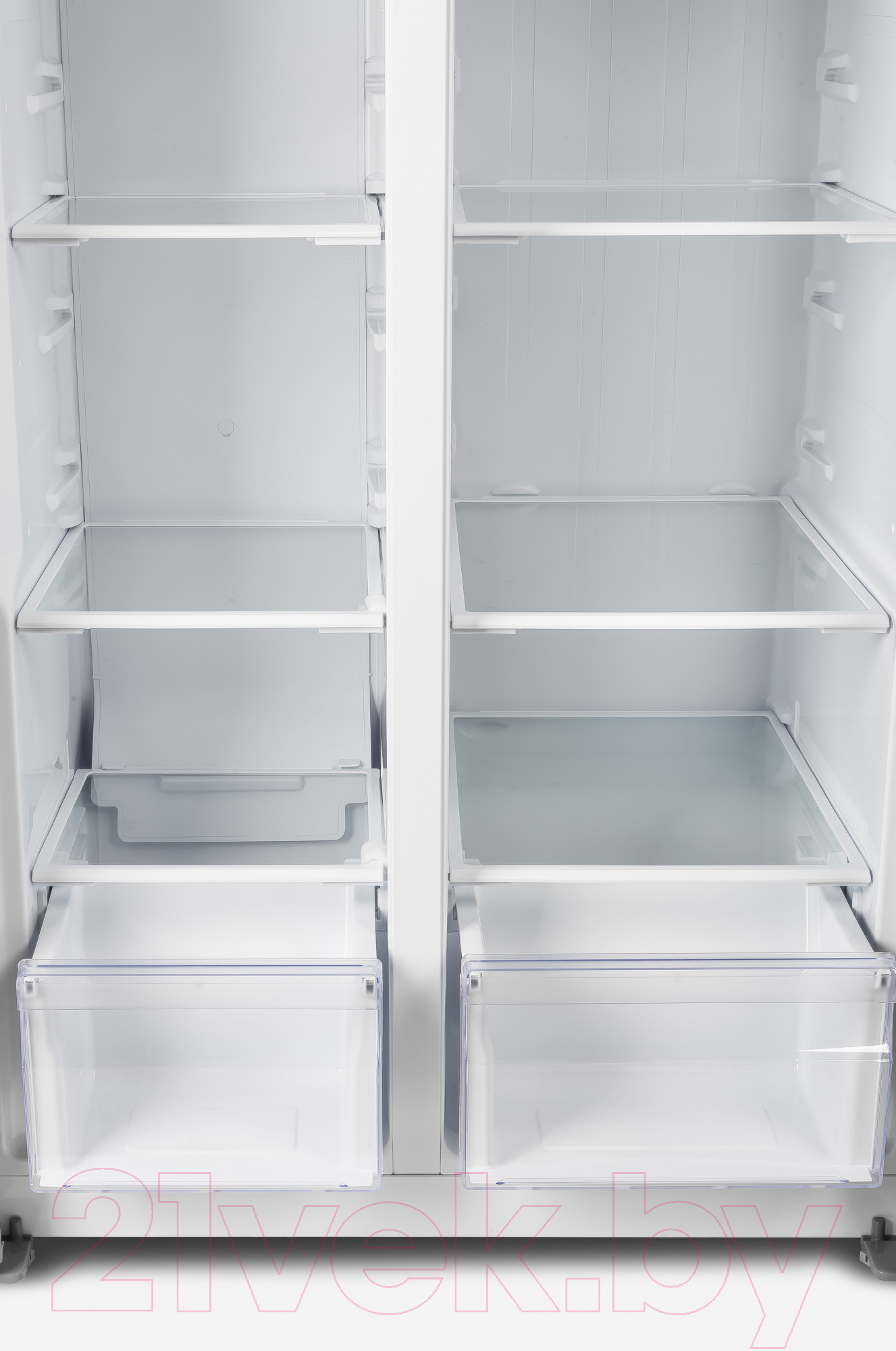 Холодильник с морозильником Hyundai CS4502F