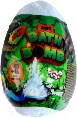 Бомбочка для ванны Danko Toys С сюрпризом Bath Bomb Dino / BB-02-02