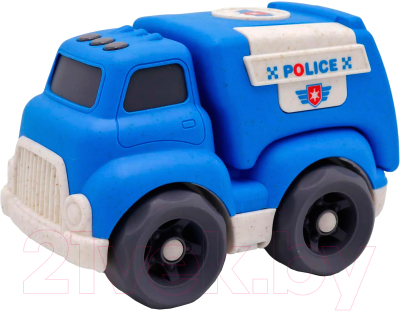 Автомобиль игрушечный Funky Toys Эко-машинка. Полиция / FT0290663 (синий)