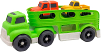 Автомобиль игрушечный Funky Toys Эко-машинка. Грузовик / FT0416365 (зеленый) - 