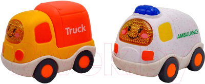 Автомобиль игрушечный Funky Toys Эко-машинка. Грузовик / FT0416362 (синий)