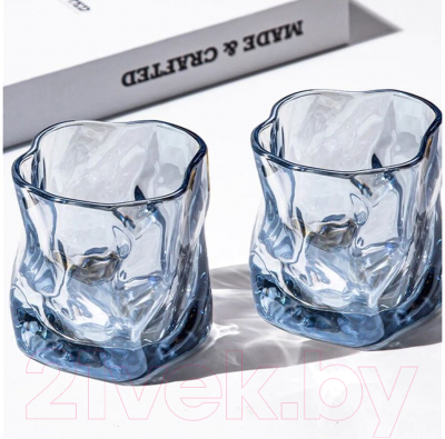 Набор стаканов Perfecto Linea Ice Rock Blue 31-290200 (2шт)