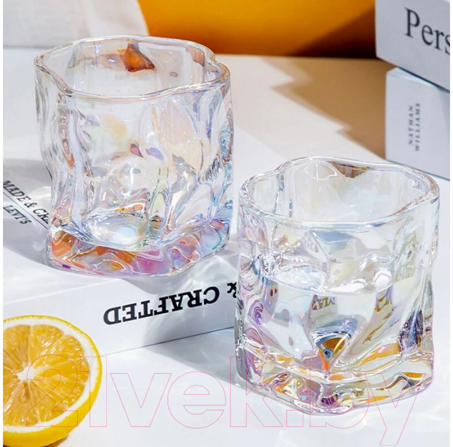 Набор стаканов Perfecto Linea Ice Rock Opal Glow 31-290300 (2шт) — фото 3