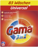 Стиральный порошок GAMA Universal 3 в 1 (4.98кг) - 