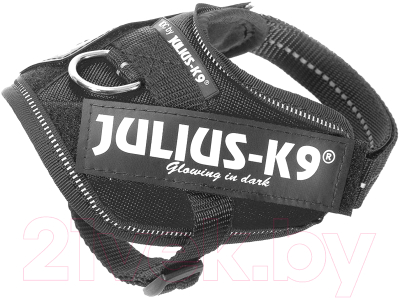 Шлея Julius-K9 616885 (96-138см/70-90кг, черный)