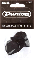 Набор медиаторов Dunlop Manufacturing Nylon Jazz III XL 47PXLS - 