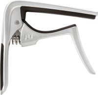 Каподастр Dunlop Manufacturing 63CSC Trigger Fly Capo Curved Satin Chrome - 