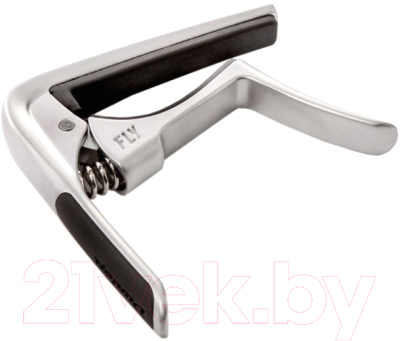 Каподастр Dunlop Manufacturing 63CSC Trigger Fly Capo Curved Satin Chrome