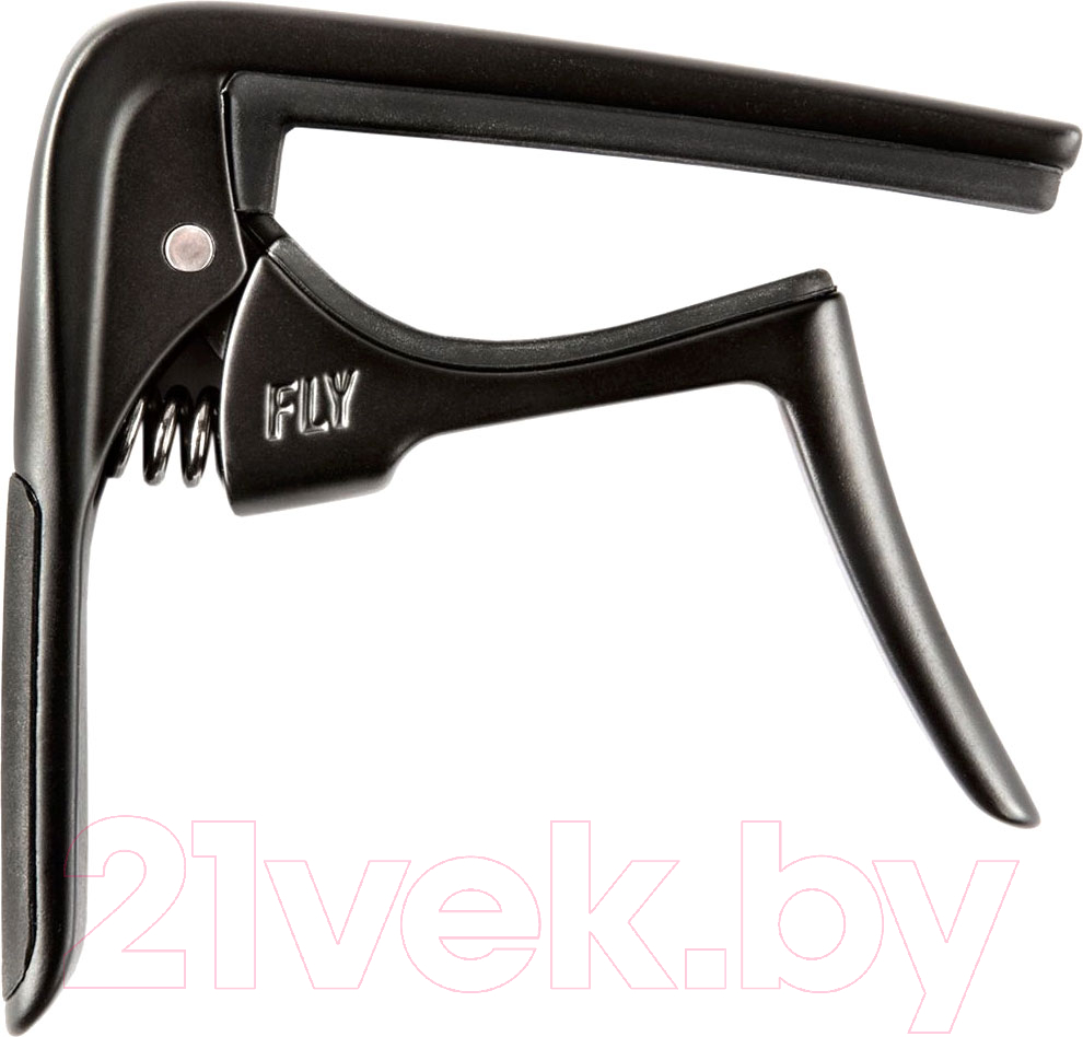 Каподастр Dunlop Manufacturing 63CBK Trigger Fly Capo Curved Black