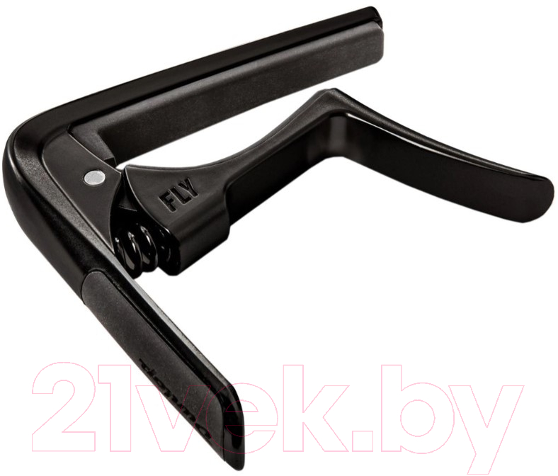 Каподастр Dunlop Manufacturing 63CBK Trigger Fly Capo Curved Black