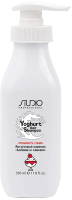 Шампунь для волос Kapous Studio Professional Клубника со сливками йогуртовый (350мл) - 