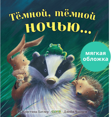 Книга CLEVER Книжки-картинки. Темной, темной ночью... / 9785001547204 (Батлер М.)