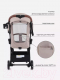 Миниатюра изображения товара Детская прогулочная коляска MOWbaby Атом / MB200 (Beige)