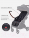 Миниатюра изображения товара Детская прогулочная коляска MOWbaby Атом / MB200 (Graphite)