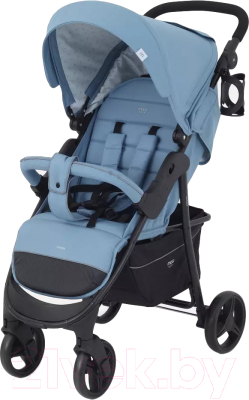 Детская прогулочная коляска MOWbaby Cross 2024 / RA080 (Blue)