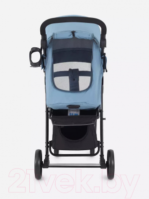 Детская прогулочная коляска MOWbaby Cross 2024 / RA080 (Blue)