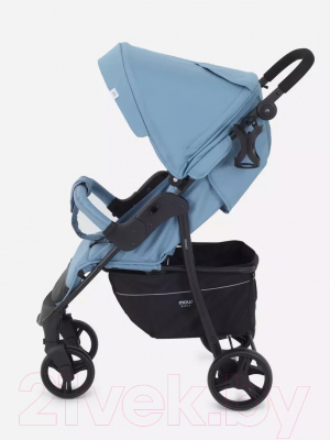 Детская прогулочная коляска MOWbaby Cross 2024 / RA080 (Blue)