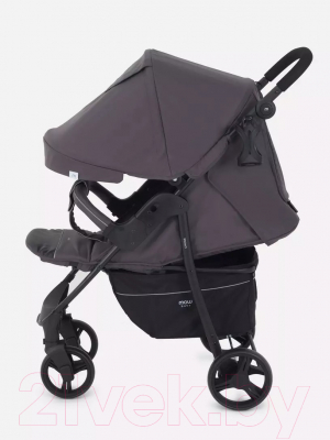 Детская прогулочная коляска MOWbaby Cross 2024 / RA080 (Carbon)