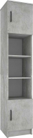 Стеллаж МДК ПРС2 открытый с 2-мя дверцами 400x380x2020 (цемент светлый) - 
